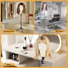 Yekavo Wig Stand with Head, Height Adjustable Tripod Stand 62",
