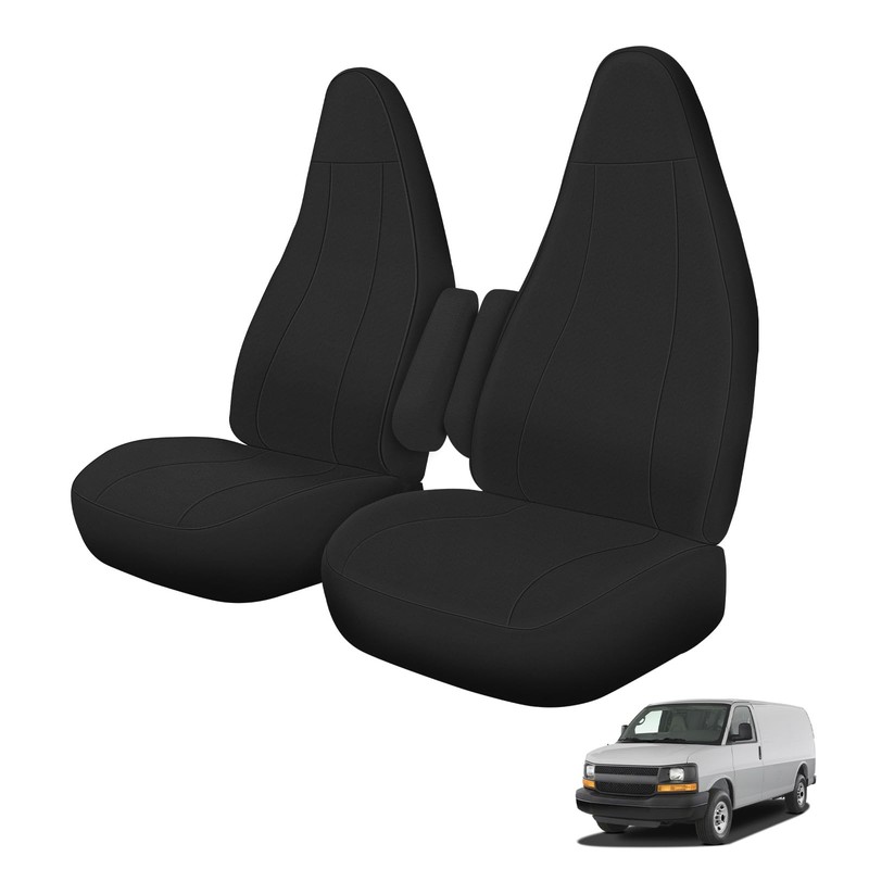 Kistrba Truck Seat Cover for 1996-2009 Chevy Express & GMC