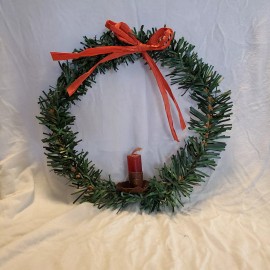 Handmade Rustic Charm for the Holidays: Handmade Primitive Christmas Wreaths