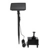 CoCocina 1.5W Solar Powered Water Pond Filter Pump Home Garden