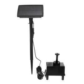 CoCocina 1.5W Solar Powered Water Pond Filter Pump Home Garden Submersible Fish Tank Fountains Solar Solar Water Pump Miniature Dc Water Pump