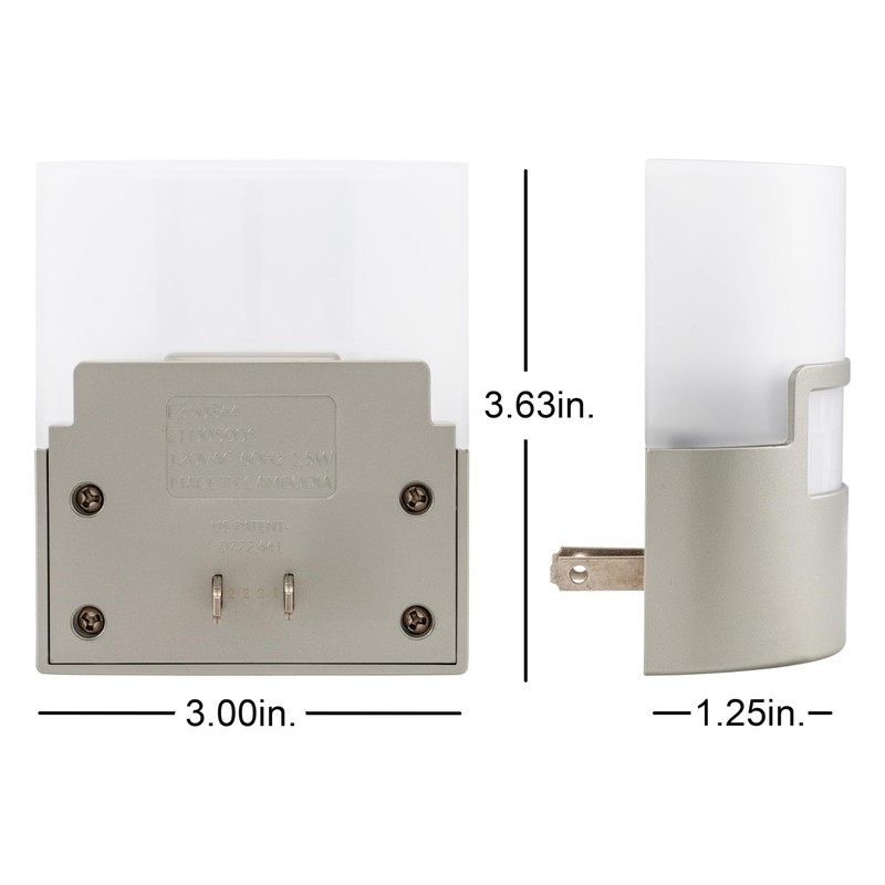 GE LED Motion Sensor Night Light, Plug into Wall, 40