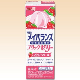 メイバランス ブリックゼリー ストロベリー味　220ｇ×24本