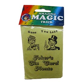 EZMagic Jokers 6 Card Monte from D. Robbins & Co.