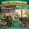 Gulfmew 12 Set Sprinkler Extension Riser Set, 6 Pcs 12"