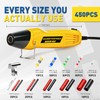 haisstronica Solder Seal Connectors and Tubing Kit, Mini Heat Gun,