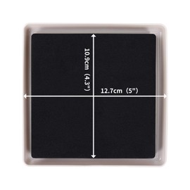 Ezprotekt Reusable Furniture Slider for Carpet,5 Inch Square Furniture Mover,Furniture Sliders Carpet Sliders Furniture Moving Sliders Furniture Moving Pads Furniture Glides (8 Pieces)