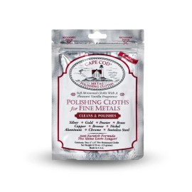 Cape Cod Polishing Cloths for Fine Metals | Jewelry Cleaner and Tarnish Remover | Silv...