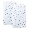 Milliard Two Pack Sheets for Bedside Bassinet