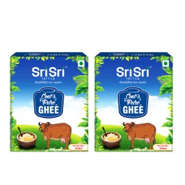 Sri Sri Tattva Cow's Pure Ghee (500ml Pack of 2)