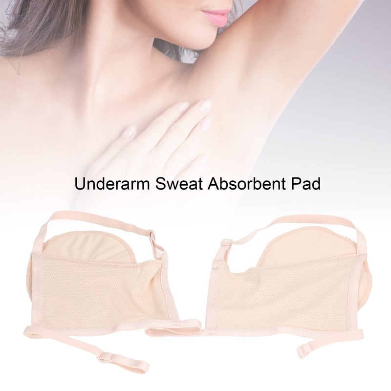 Underarm Sweat Pads,Reusable Underarm Armpit,Armpit Highly Absorbent Washable Sweat Pads