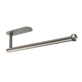 Paper Towel Rolls - for Kitchen, Self-Adhesive Under Cabinet,Both Available in Adhesive and Screws,Stainless Steel Paper Towel Holder Bulk(Grey)