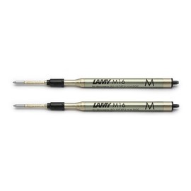 ラミー LAMY ボールペン替芯 LM16 - 黒 M（中字）2本セット