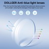 Dollger Blue Light Glasses for Women Men Round Frame Retro