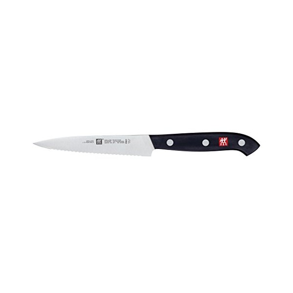 ZWILLING Tradition 5-inch Bagel Knife with Scalloped Edge | Made in Europe | Full Tang | FRIODUR® Ice‐Hardened |