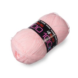 Kuku 100 [100grs] by TAMM - Soft Yarn for Baby Clothes and Warm Blankets - Color Pink 7933