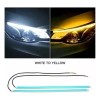 Par Tira Led Drl 30cm Flexible Direccional Secuencial Auto