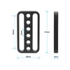 CAMVATE Universal Cheese Plate Extension Plate with 1/4"-20 Mounting Points