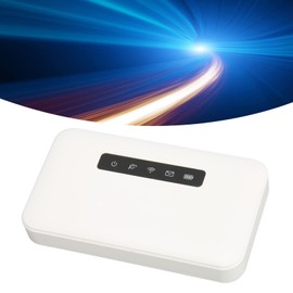 Portable 4G Mobile Hotspot with SIM Card Slot, RJ45 WAN LAN, 300Mbps, Supports 32 Users, Modem for Travel Indoor Outdoor