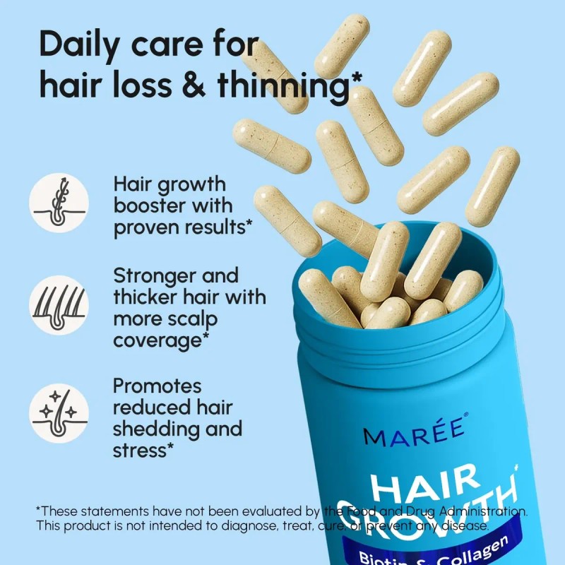 Maree Vitaminas Crecimiento Cabello 120 Capsulas