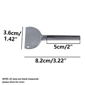 2 Pieces Stainless Steel Tube Squeezer Toothpaste Dispenser Squeezer Roller Wringer Colour Squeezer for Creams Paint Ointment