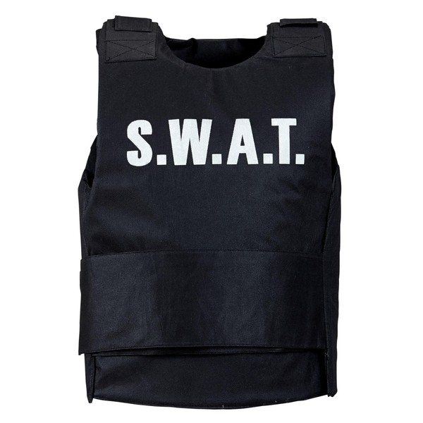 S.W.A.T. Vests - Size Accessory for Police Policeman Fancy Dress