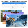 ELASO HDMI to USB3.0 Video Capture Card 4K/1080P 60fps Portable