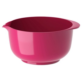 Rosti Margrethe Mixing Bowl, 4 Litres, Shatterproof Bowl, Baking Bowl, Yeast Dough Bowl with Good Handle, Recyclable Plastic, Beetroot