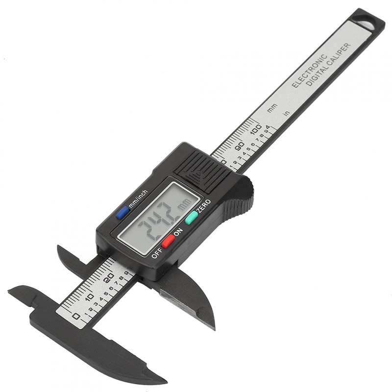 Electronic Digital Caliper, Carbon Fiber Digital Caliper Measuring Tool Micrometer