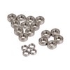 19Pcs Sealed Bearing Kit RC Car Metal Wheel Bearings for