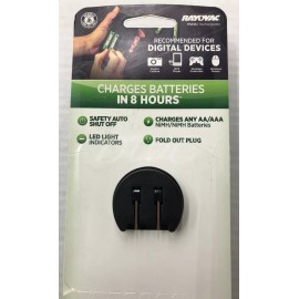 Rayovac Rechargeable Battery Charger for 4AA / 4AAA Batteries