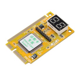Futheda Mini Pci/Pci-E Card Lpc PC Laptop Analyzer Tester Module Diagnostic Post Test Card Board Compatible with Notebook Laptop Asus TCL