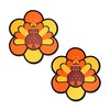 PASTEASE Nipple Pasties - Thanksgiving Kawaii Fall Turkey Nipple Pasty