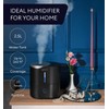 GENIANI Top Fill Humidifier with Essential Oil Diffuser 2.5L for