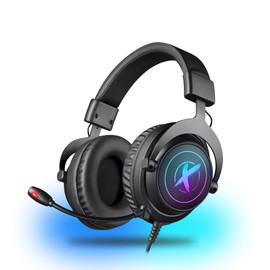 Defender® Epic Pro Gaming Headset - 7.1 Surround Sound, USB, RGB, 50mm Driver, Over-Ear, Microphone with Mute Control, PC Headset with Microphone, Volume Control, Wired