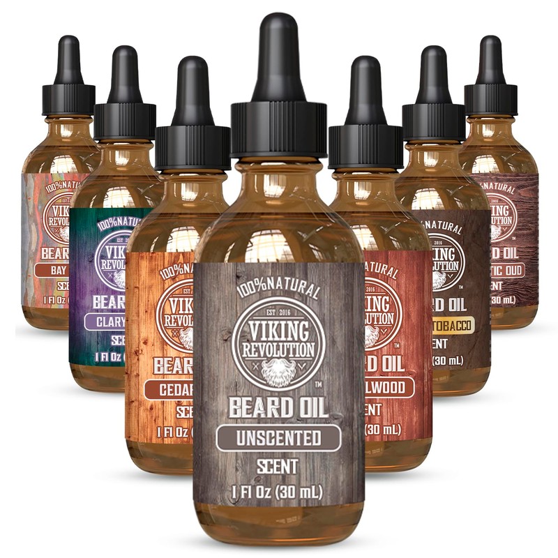 Best Beard Oil - All Natural Unscented Organic Argan &