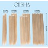 PRETTYSHOP XL 7 parts set clip in extensions, 60 cm