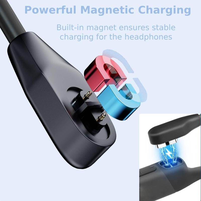 Headphones Charging Cable Charger For Shokz Aftershokz 2-Pack 3.3 Ft