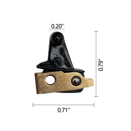 Hair Clipper Power Switch Accessory, for Wahl 5 Star Wahl Magic Clip Senior Designer 8148/8504/8591 Repair Parts (2pcs Power Switch)