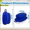 2-Pack Vegetable Brush | Non-Slip Grip Veggie Scrubber for Cleaning
