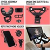 Black Harp Upgraded Silicone Phone Holder Compatible with Peloton Bike
