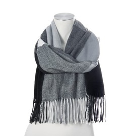 Majea Women's Winter Scarf Knitted Scarf Women's Scarf (880042), Black 20