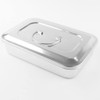 Nail Display Tray Stainless Steel Tray Box with Lid Soaking
