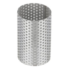 PATIKIL 1 Pcs 42mm OD Strainer Mesh, 66mm H 80 Mesh Screen Y Shaped Strainer Filter Valve Mesh Screen 304 Stainless Steel Double Layer Strainer Mesh for Debris Pump Water Oil Separation