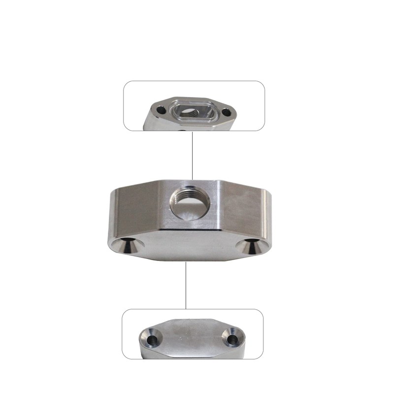 MSCRP M16-1.5 LS Relocation Oil Pressure Sensor Adapter for LS