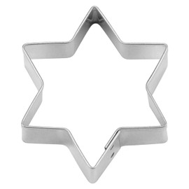 Städter Tinplate Cookie Cutter, Silver, 6 x 2 cm