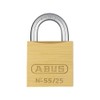 ABUS 55/25 Small Solid Brass Padlock with 2 Keys for