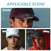 OSALADI 5 LED Clip-On Head Hat Light Cap Lamp Headlight