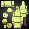 AYKRM Hi-Vis Waterproof Jacket, Keep Dry and Visible in the