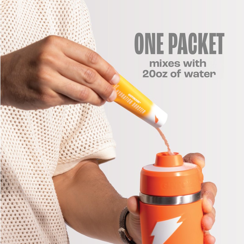 Gatorade Hydration Booster Electrolyte Drink Mix Powder Packets, Citrus Berry,